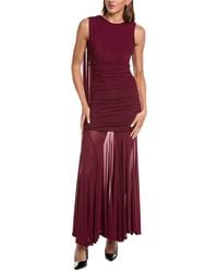 Bardot - Alverie Mesh Maxi Dress - Lyst