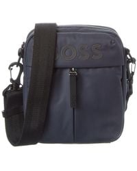 BOSS - Stormy Ns Zip Reporter Bag - Lyst
