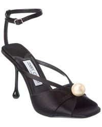 Jimmy Choo - Siva 95 Satin Sandal - Lyst