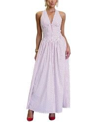 LEON GORI - Sleeveless Maxi Dress - Lyst