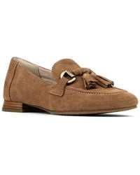 Donald J Pliner - Fabia Suede Loafer - Lyst