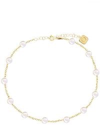 Gabi Rielle - Next-level Layering 14k Over Silver 3mm Ankle Bracelet - Lyst