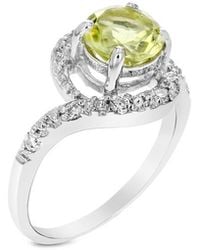 Amairah - 0.70 Ct. Tw. Lemon Quartz Cz Ring - Lyst