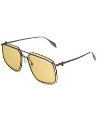 Alexander McQueen Am0221sk 64mm Sunglasses - Grey