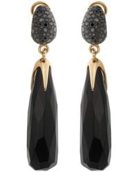Pomellato - 18K 21.83 Ct. Tw. Diamond & Jet Earrings - Lyst