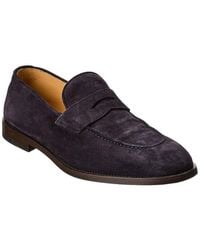 Brunello Cucinelli - Suede Loafer - Lyst