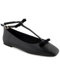 Kenneth Cole - Juliet Leather Flat - Lyst