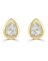 Sabrina Designs Lab Grown Diamonds - Sabrina Designs 14K 3.20 Ct. Tw. Lab-Grown Diamond Stud Earrings - Lyst