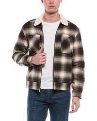 Scotch & Soda - Flannel Zip Jacket - Lyst