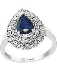 Effy Fine Jewelry - 14K 1.52 Ct. Tw. Diamond & Sapphire Ring - Lyst