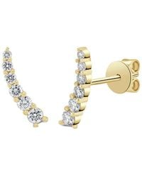 Sabrina Designs - 14K 0.28 Ct. Tw. Diamond Climber Earrings - Lyst