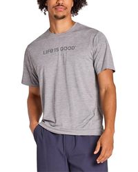 Life Is Good. - Crusher T-Shirt - Lyst