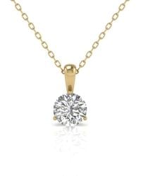 Diana M. Jewels - Diana M. 14K 0.50 Ct. Tw. Lab-Grown Diamond Necklace - Lyst