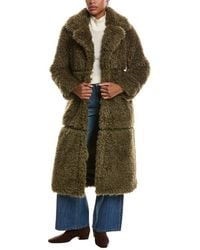 Ellen Tracy - Longline Curly Jacket - Lyst