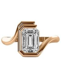 Lab Grown Diamonds - 14K Rose 1.00 Ct. Tw. Lab-Grown Diamond Ring - Lyst