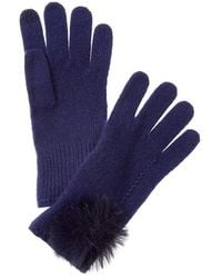 Hannah Rose - Scallop Cashmere Gloves - Lyst