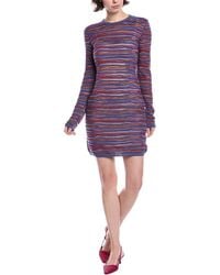 Missoni - Wool-Blend Mini Dress - Lyst