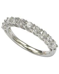 Suzy Levian - Silver Cz Ring - Lyst
