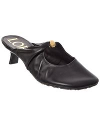 Loewe - Pebble Soft Leather Mule - Lyst