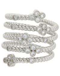 Juvell - 18K Plated Cz Ring - Lyst