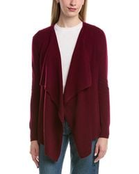 Bruno Magli - Waterfall Wool & Cashmere-Blend Cardigan - Lyst