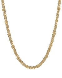 Etrusca Gioielli - 18K Plated Necklace - Lyst