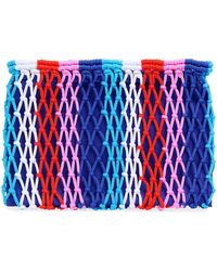 Shiraleah - Braziliana Stripe Zip Pouch - Lyst