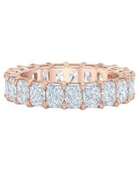 Lab Grown Diamonds - 14K Rose 4.41 Ct. Tw. Lab-Grown Diamond Ring - Lyst