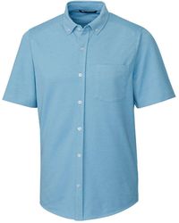Cutter & Buck - Reach Oxford Button Front Shirt - Lyst