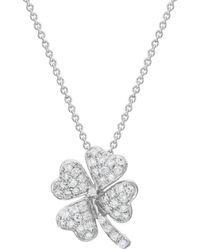 Diamond Select Cuts - 14k Diamond Pendant Necklace 0.20 Ct. Tw. - Lyst