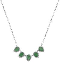 Forever Creations USA Inc. - Forever Creations 14K 0.63 Ct. Tw. Diamond Bar Necklace - Lyst