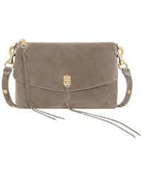 Rebecca Minkoff - Darren Top Zip Leather Shoulder Bag - Lyst