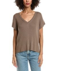 Splendid - Georgie V-Neck Cashmere-Blend Sweater - Lyst