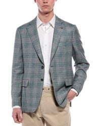 Isaia - Base Capri Wool, Silk, & Linen-Blend Jacket - Lyst