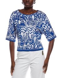 Marc Cain - Printed Sweater - Lyst