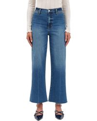 Daze Denim - Pleaser High Rise Wide Ankle Jean - Lyst