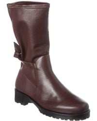 Alexandre Birman - Clarita Motorcycle Leather Booties - Lyst