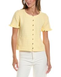 Cece - Sweater Jacket - Lyst