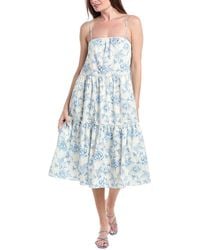 Solid & Striped - The Addison Midi Dress - Lyst