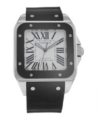 Cartier - Santos 100 Watch Circa 2010S (Authentic Pre-Owned) - Lyst