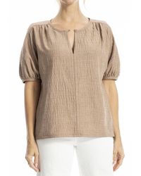 Max Studio - V-Neck Top - Lyst