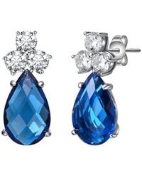 Genevive Jewelry - Cz Studs - Lyst