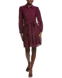 Anne Klein - Lace Shirtdress - Lyst