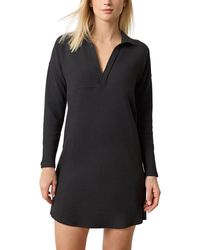 Lilla P - Split Neck Collared Dress - Lyst