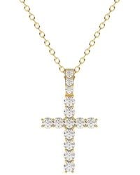 Diamond Select Cuts - 14K 1.50 Ct. Tw. Diamond Pendant Necklace - Lyst