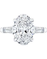 Lab Grown Diamonds - 14K 3.40 Ct. Tw. Lab-Grown Diamond Ring - Lyst