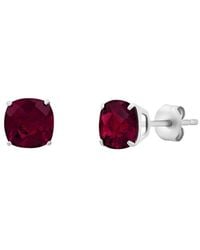 MaxColor - 14K 2.10 Ct. Tw. Lab-Grown Created Ruby Stud Earrings - Lyst