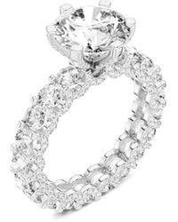 Amairah - 14k 5.00 Ct. Tw. Lab-grown Diamond Engagement Ring - Lyst