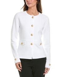 St. John - Pique Day Jacket - Lyst
