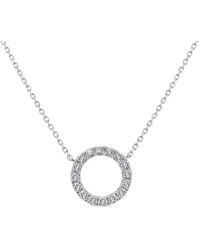 Sabrina Designs - 14k 0.54 Ct. Tw. Diamond Circle Necklace - Lyst